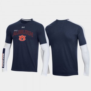 Men's Auburn Tigers 2020 March Madness Navy OT 2.0 Shooting Long Sleeve T-Shirt 684808-816